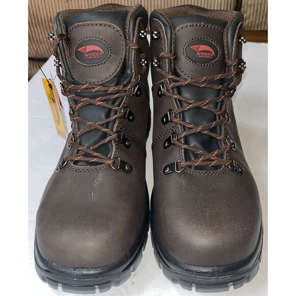 Avenger Work Boot A7225‎ Safety Toe 6” Brown - Mens Size 11.5M NIB main image 2